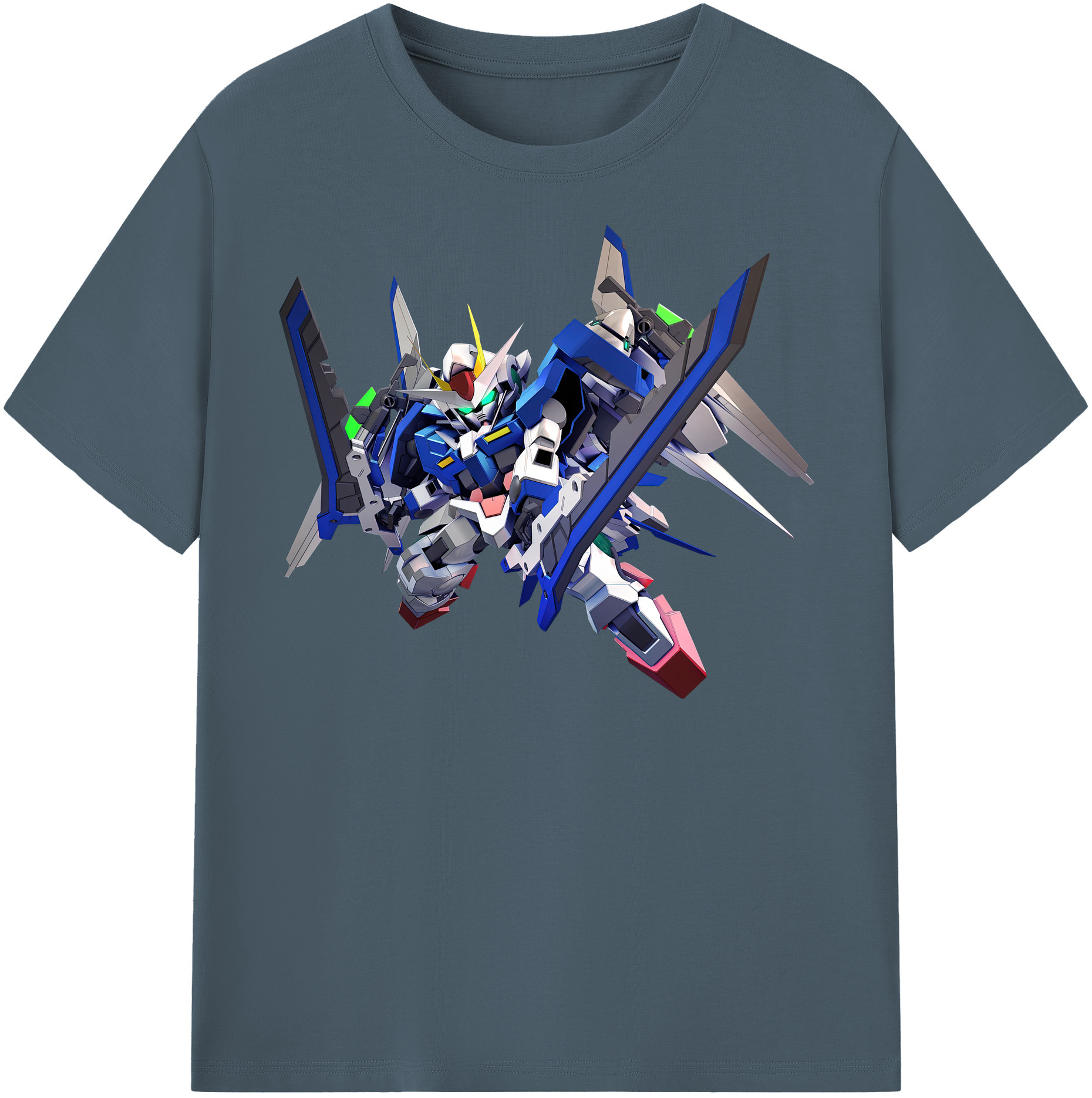 （画像用） 機動戦士ガンダム Mobile Suit Gundam 綿100％半袖Tシャツ（フロントプリント）